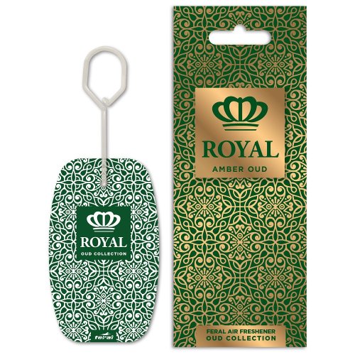 Feral Amber Oud – osvěžovač vzduchu z prémiové kolekce Royal