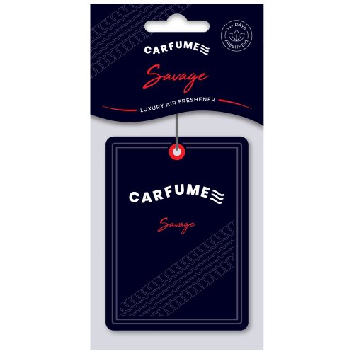 Carfume Scent Card Savage – luxusní osvěžovač vzduchu