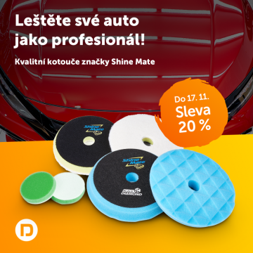 Lešticí kotouče od Shine Mate s 20% slevou!