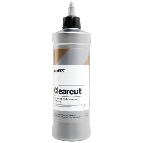 CARPRO Clearcut – vysoce účinná leštící pasta pro orbitální leštičky - Objem: 500 ml