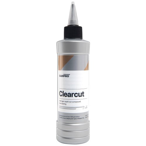 CARPRO Clearcut – vysoce účinná leštící pasta pro orbitální leštičky - Objem: 250 ml