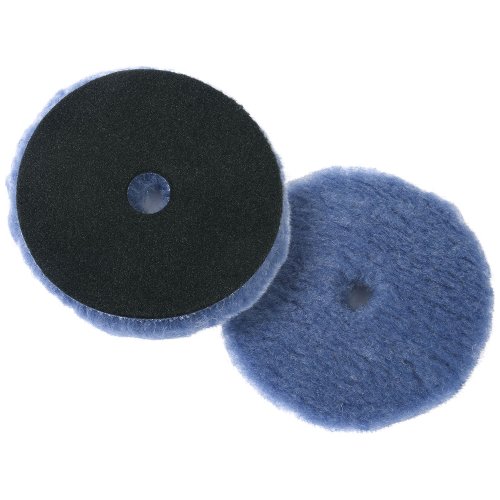 Lake Country Blue Hybrid Wool - leštící kotouč z vlny impregnované pěnou