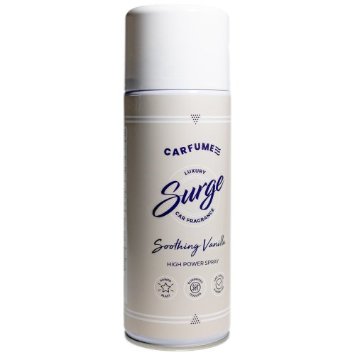 Carfume Surge Soothing Vanilla – vůně do auta s okamžitým účinkem