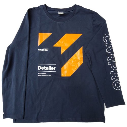CARPRO tričko Detailer - oranžové s dlouhým rukávem - Velikost: XXL