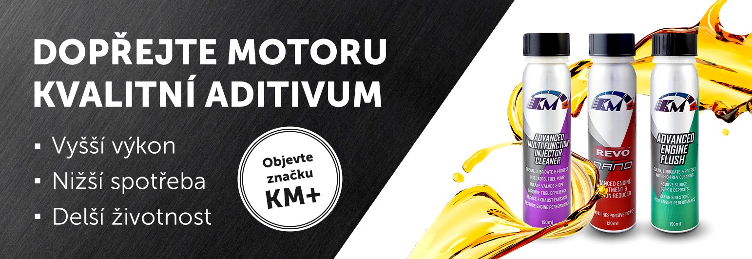 Dopřejte motoru kvalitní aditivum KM+