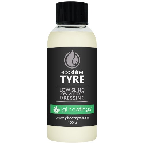 IGL Ecoshine Tyre – trvanlivé a nemastné ošetření pneumatik - Objem: 100 ml