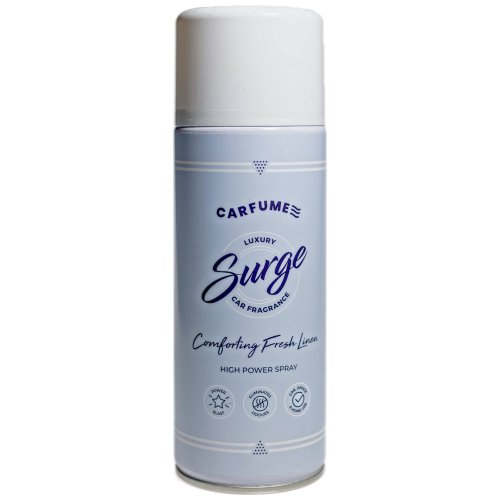Carfume Surge Fresh Linen – vůně do auta s okamžitým účinkem