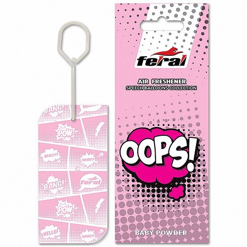 Feral Speech OOPS! – osvěžovač vzduchu s vůní dětského pudru