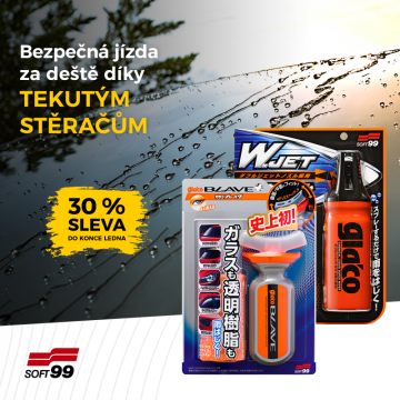 Lednový VÝPRODEJ SOFT99! - 30 % SLEVA