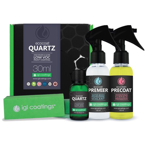 IGL Ecocoat Quartz – keramická ochrana laku profesionální třídy - Objem: 30 ml - kit