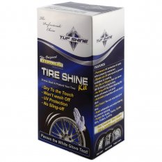 Tuf Shine Tire Clearcoat – sada pro vyčištění a ultra trvanlivý lesk pneumatik