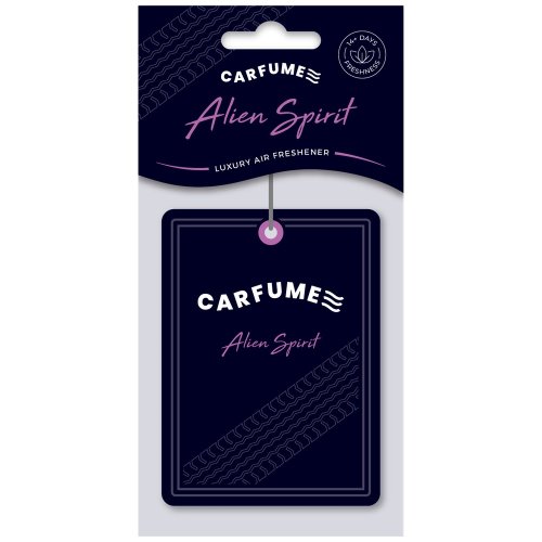 Carfume Scent Card Alien Spirit – luxusní osvěžovač vzduchu